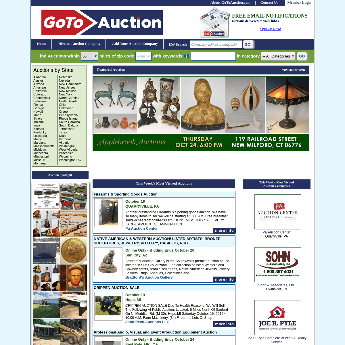 A complete backup of gotoauction.com