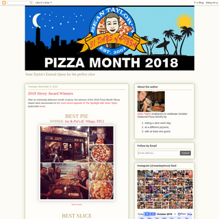 31 Days of Pizza