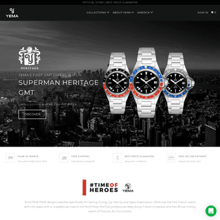 YEMA® Official Store I France Fine Watches since 1948