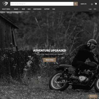 Triumph Motorcycle Parts and Accessories from British Customs
