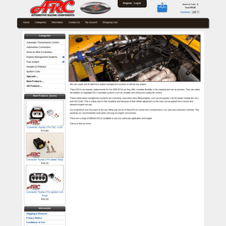 Automotive Racing Components, Official distributor of Spitronics Engine Management Systems