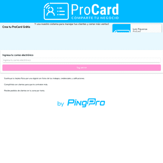 A complete backup of procard.app