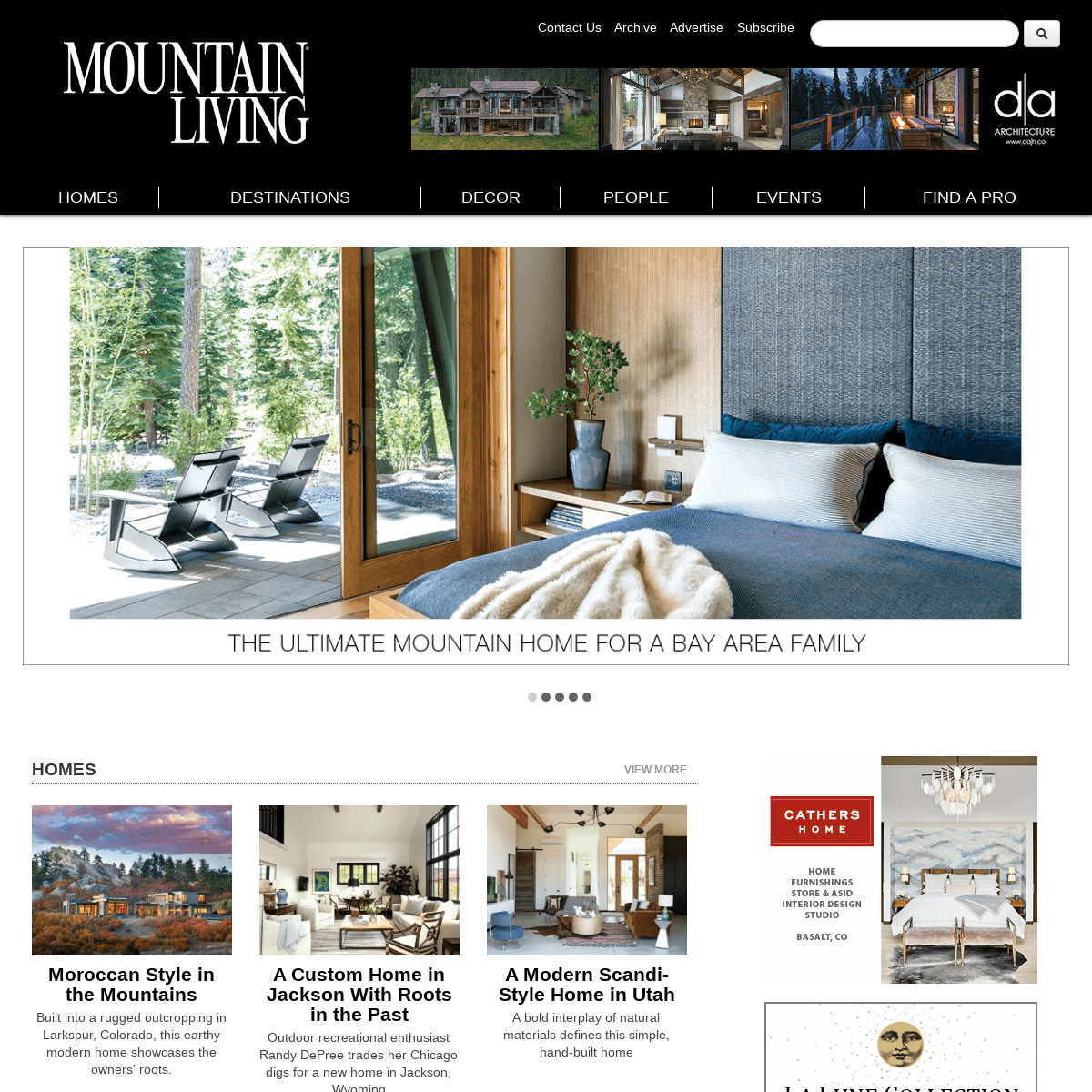 Mountain Living | Mountain Homes, Design & Architecture