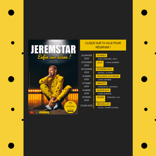 Le site officiel de Jeremstar