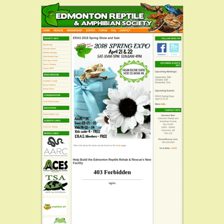 Edmonton Reptile & Amphibian Society
