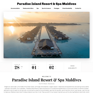 A complete backup of paradise-islandmaldives.com