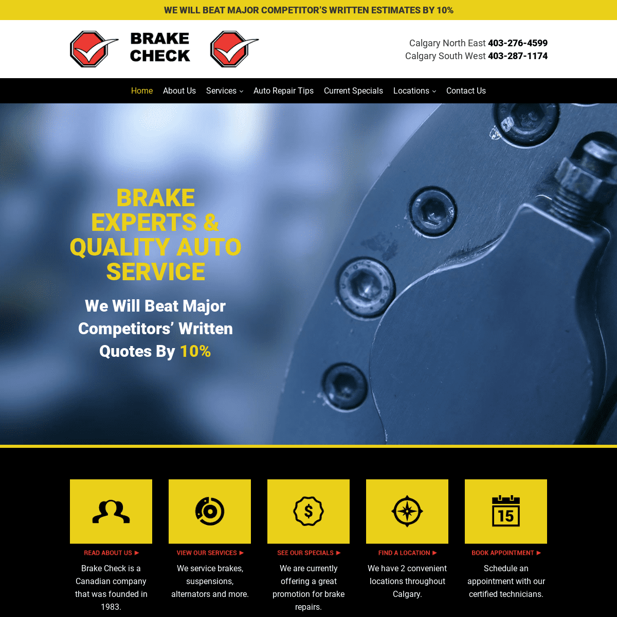 A complete backup of brakecheck.ca