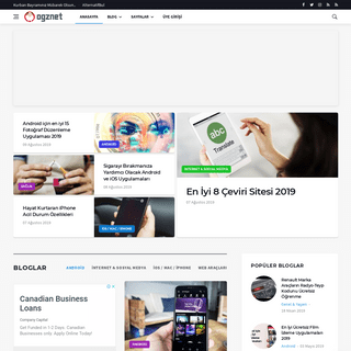 Ogznet.com | Modern teknoloji ve yaşam rehberi. Sağlık, internet, web tasarım, program ve oyun sitesi.