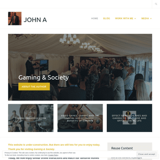 John A – Gaming & Society