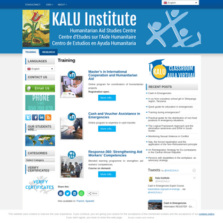 A complete backup of kaluinstitute.org