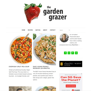 The Garden Grazer - Easy Vegan Recipes