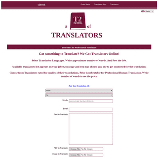 Human Translations. Find Translators online to Translate Now