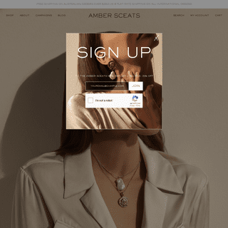 Amber Sceats Fashion Jewellery | Designer Jewellery Online
