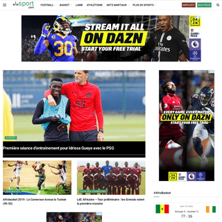 wiwsport.com - n°1 du Sport au Sénégal