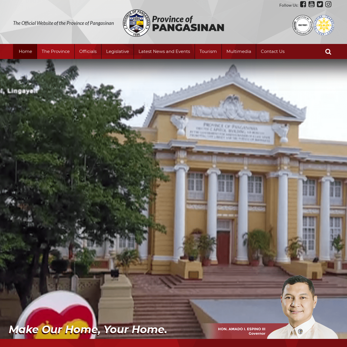Home - The Official Website of the Province of Pangasinan