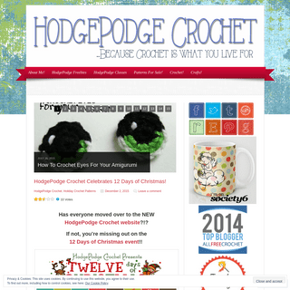 HodgePodge Crochet | …..because crochet is what you live for.