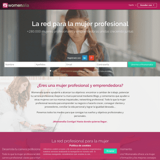 Womenalia - La red profesional para mujeres 