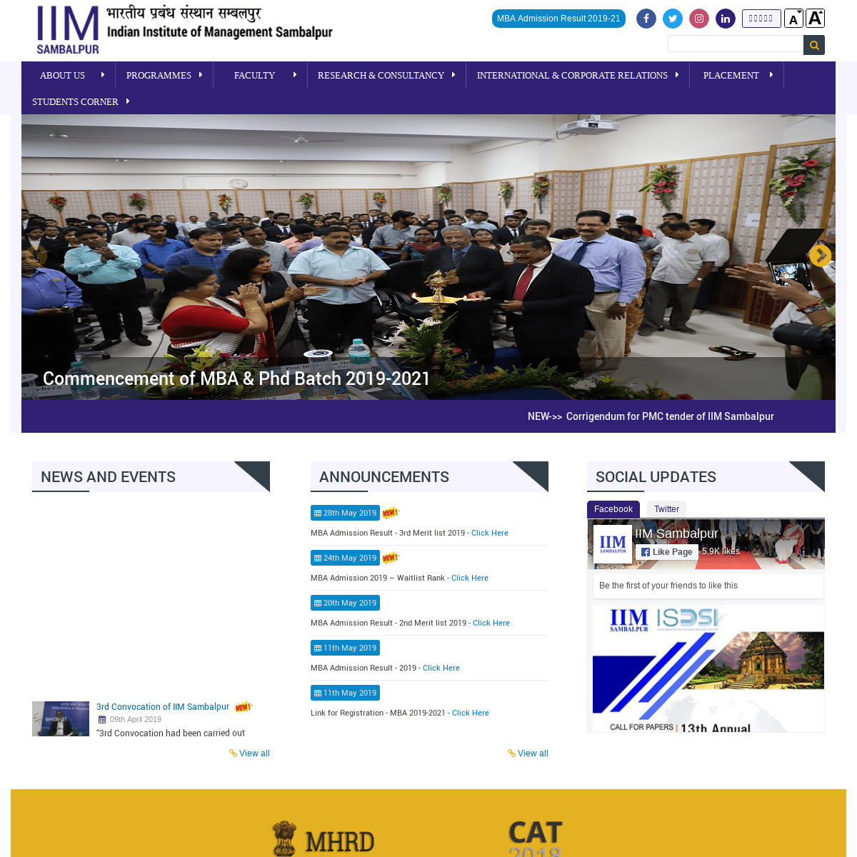 Home Page | IIMS