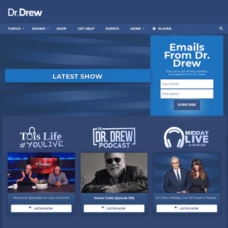 Dr. Drew Official Website | drdrew.com
