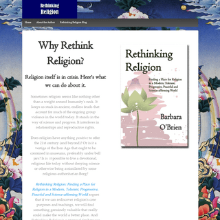 Rethinking Religion - The Book That Says Religion Doesn't Have to Be Stupid