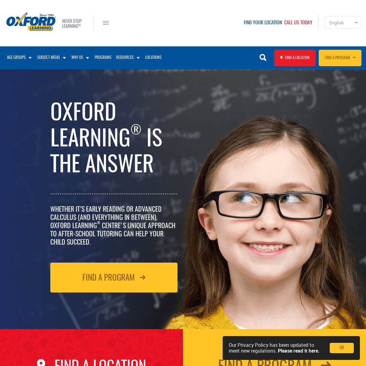 Tutoring Services | Oxford Learning