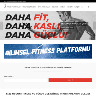 Fitness Aktif - Bilimsel Fitness ve Sağlıklı Yaşam Platformu
