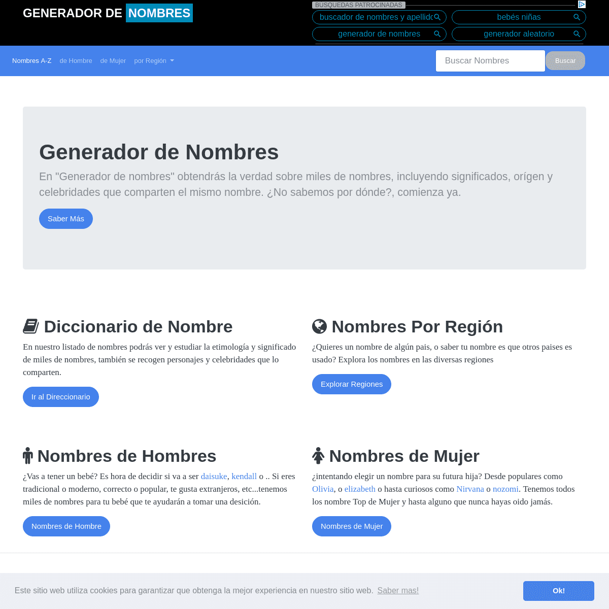 A complete backup of generadordenombres.com