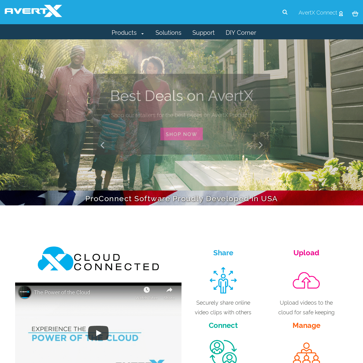 AvertX : Professional Cloud Connected Surveillance Systems and Security Cameras