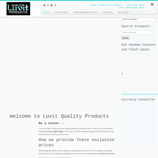 Luvit Quality Products - Look and Feel Awesome - Luvit Quality Products