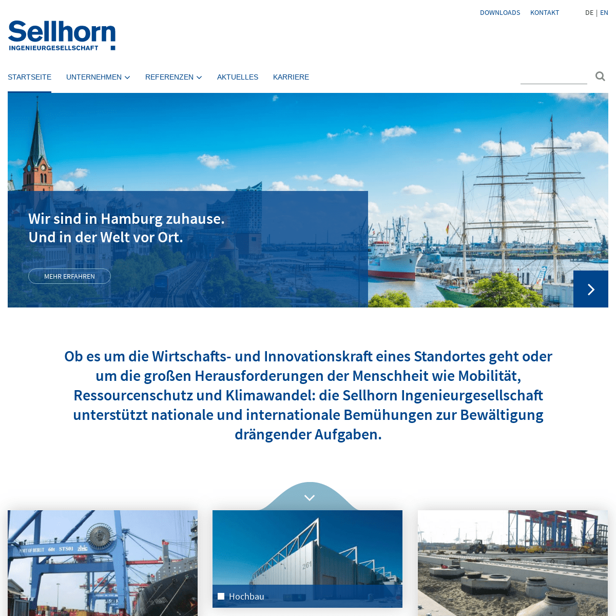 Startseite - Sellhorn Ingenieurgesellschaft DE
