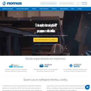 A complete backup of nomus.com.br