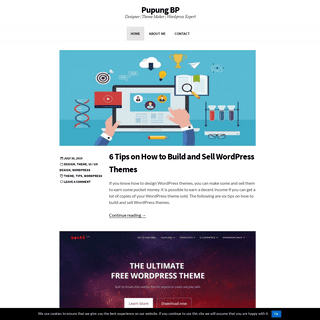 Pupung BP — Designer | Theme Maker | Wordpress Expert