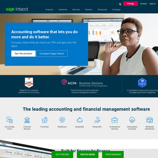 Accounting Software | Sage Intacct