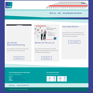 Ipsos Bahnreisenforschung GmbH
