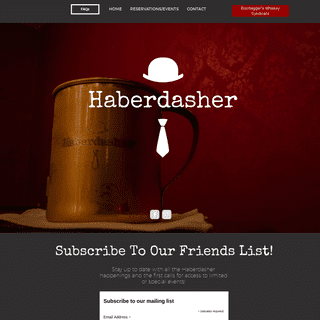 Haberdasher SJ | HOME