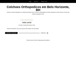 Colchoes Orthopedicos em Belo Horizonte, BH – Colchoes e Colchoes Orthopedicos, Um website sobre design interior com foco em dis