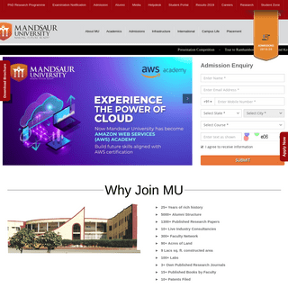 Welcome to Mandsaur University Mandsaur (M.P.)::Best top university madhya pradesh | MU Best University in M.P. :: MU Mandsaur U