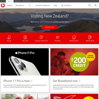 A complete backup of vodafone.co.nz