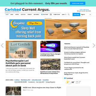 Carlsbad Current-Argus: Breaking news, Sports, Lifestyle, Opinion