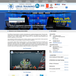 Lerus Training // maritime certified courses