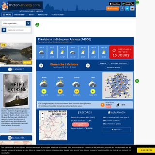 A complete backup of meteo-annecy.com