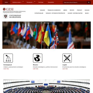 Grupo de Estudios sobre Seguridad Internacional. Universidad de Granada