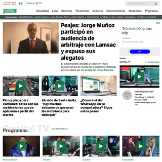 Radio Capital | Noticias de Lima, Perú | Radio Capital