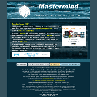 Mastermind Communications | Marketing | Advertising | Make Money | Internet | Business