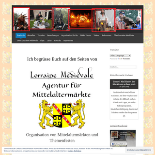 Lorraine Medievale | Agentur für Mittelaltermärkte