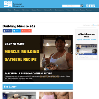 How To Build Muscle with Building Muscle 101 for Beginners and Advanced