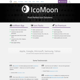 A complete backup of icomoon.io