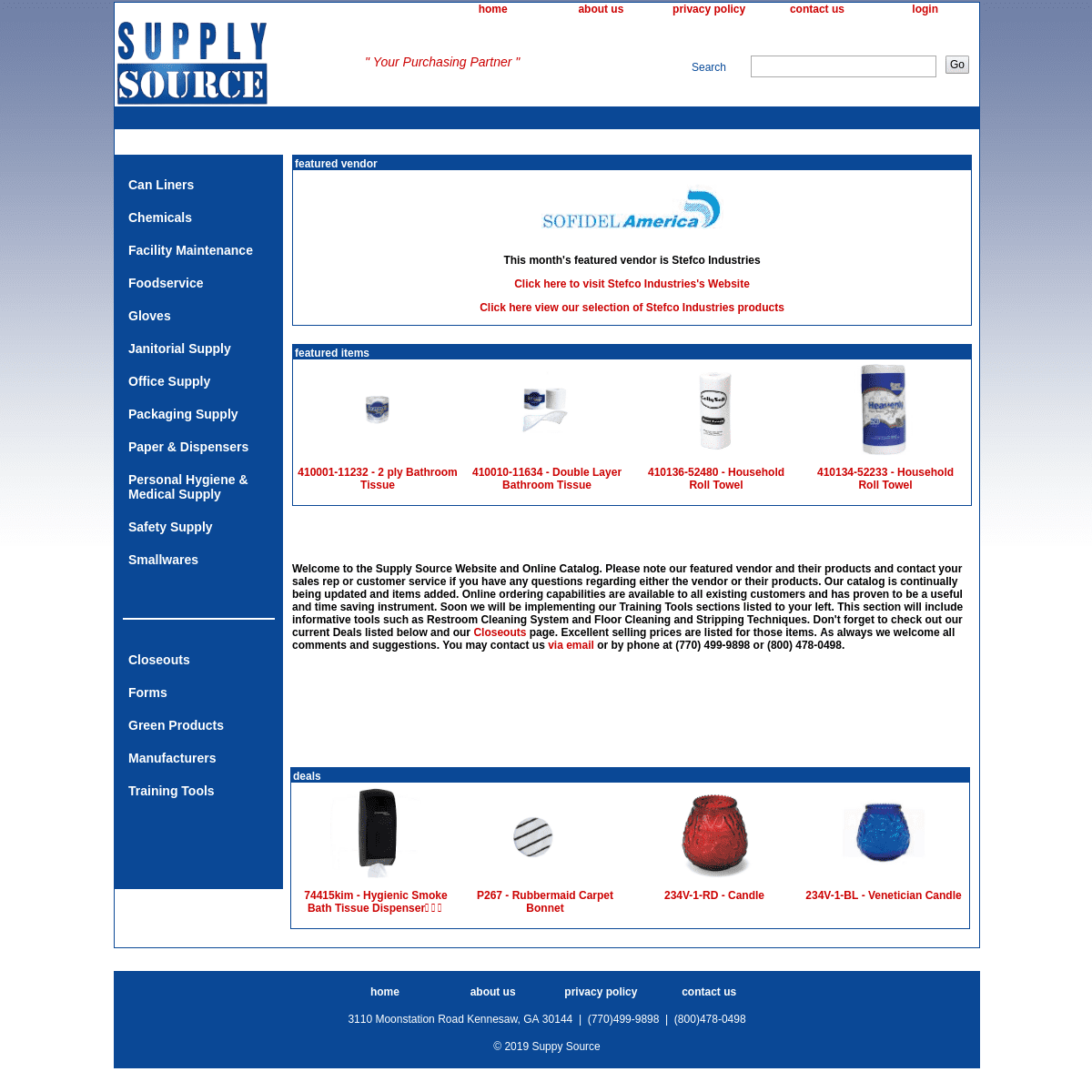 Supply Source - Your Purchasing Partner