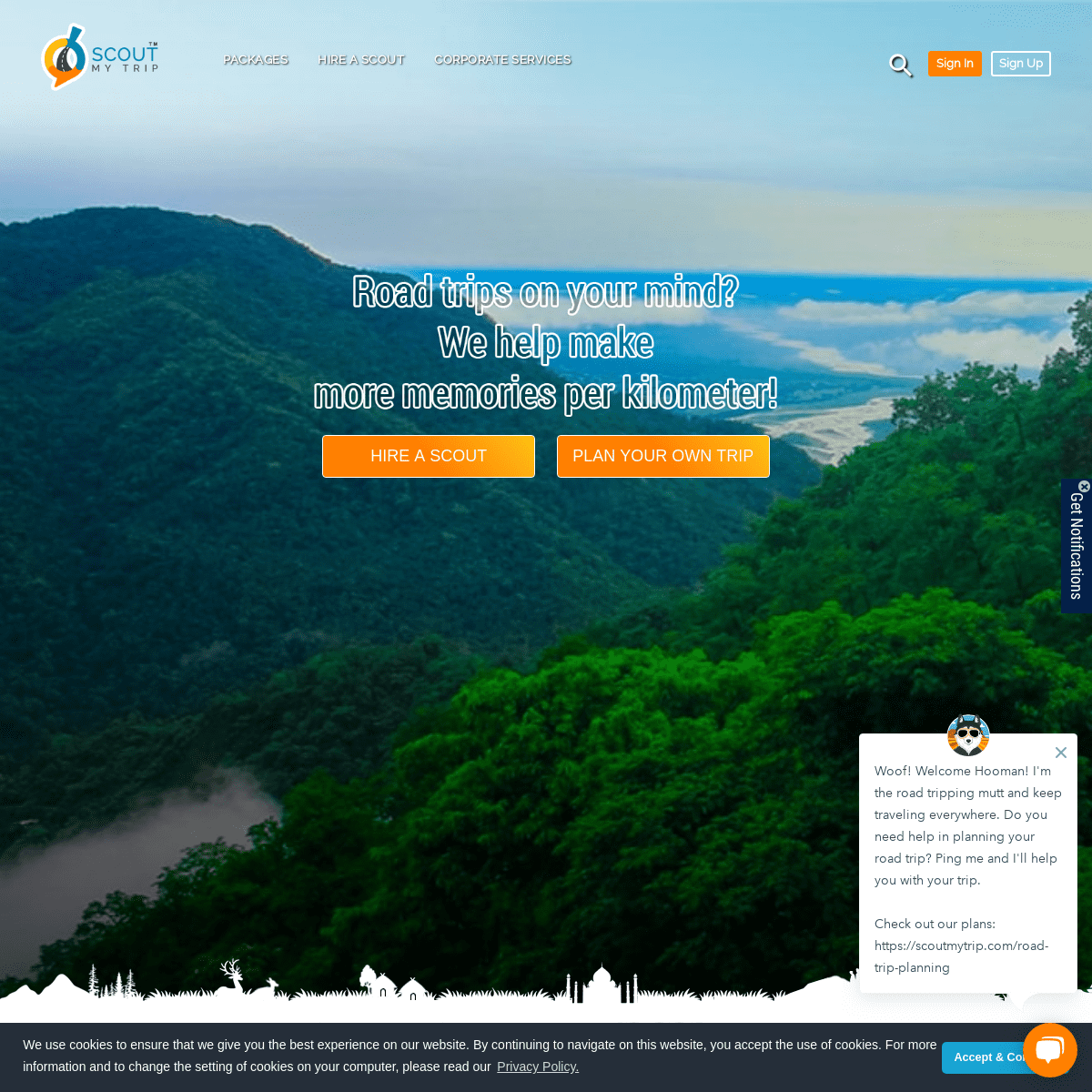 Customized Road Trip Planner | Travel Itinerary | Travel Packages  | ScoutMyTrip 