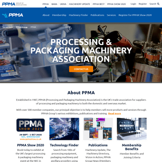 A complete backup of ppma.co.uk